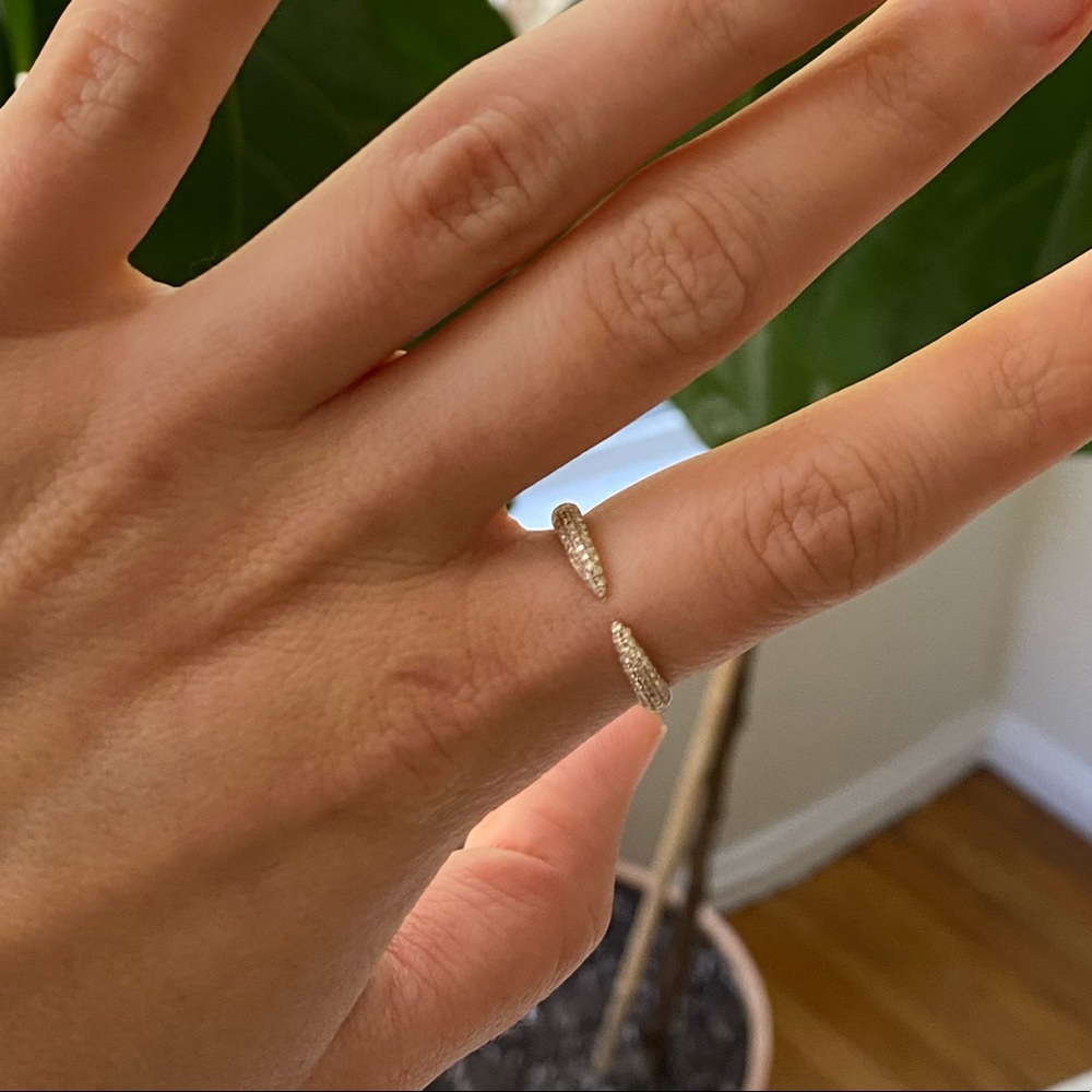 Ring Conceirge Diamond Pave Claw Ring